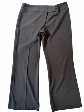 Sojo Petite classic Black Dress Pants - Classic Wide Leg High Rise 12P large